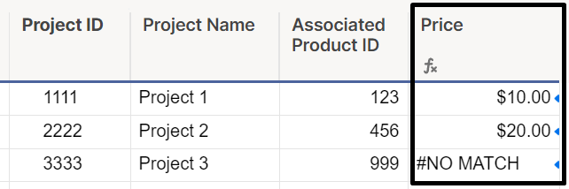 Vlookup in Smartsheet