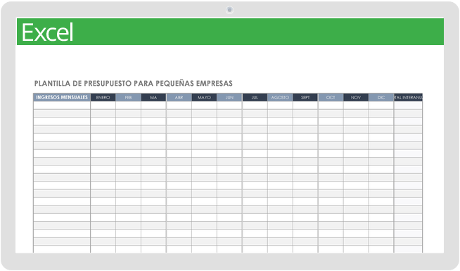 Presupuesto de pequeñas empresas